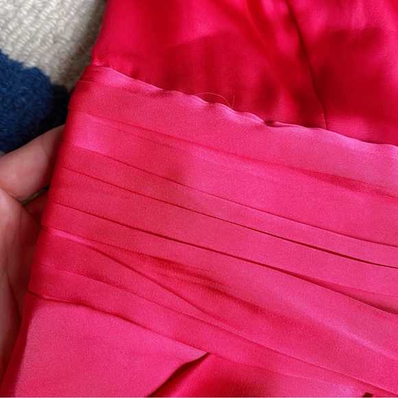 💗 VILA PINK SATIN COCKTAIL DRESS! - Picture 8 of 16